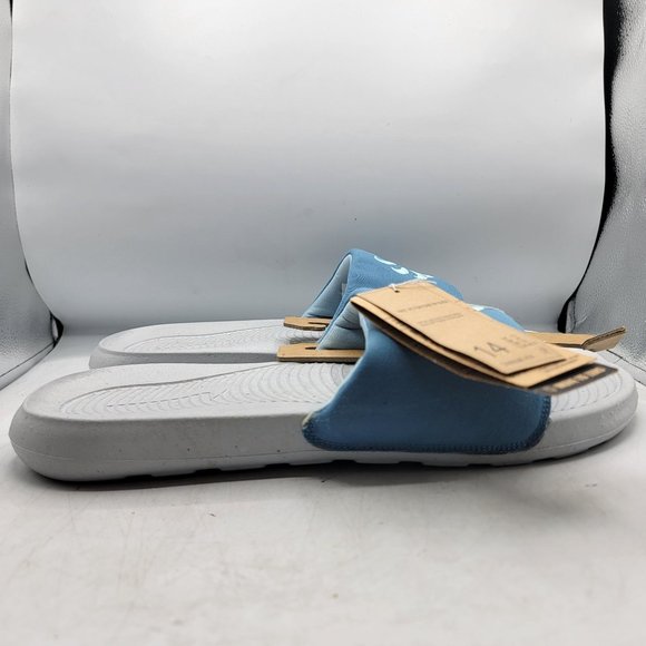 Nike Victori One Next Nature Mens 14 Blue Sandals Slides Casual DM8598-400 - Picture 6 of 12